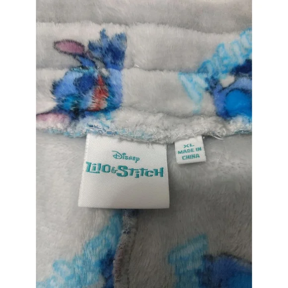 Women's Disney Lilo & Stitch Pajama Set XL White Gray - Picture 3 of 13